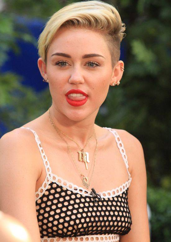 Miley Cyrus w Good Morning America