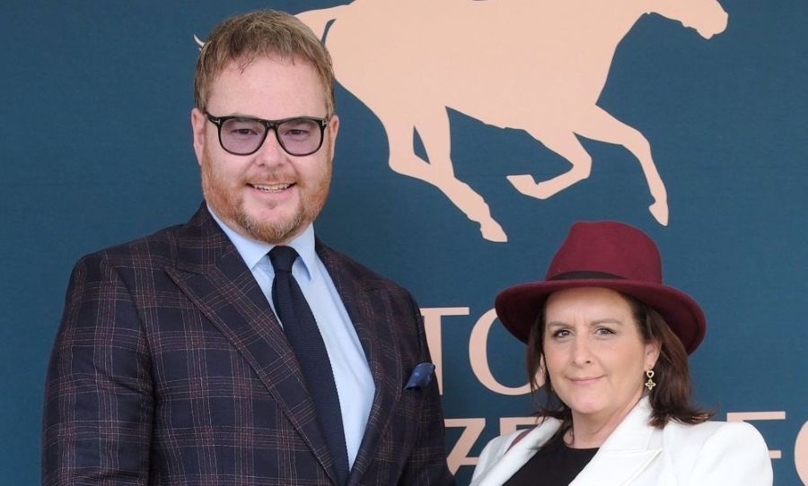 Jan Lubomirski-Lanckoroński z żoną/KAPiF