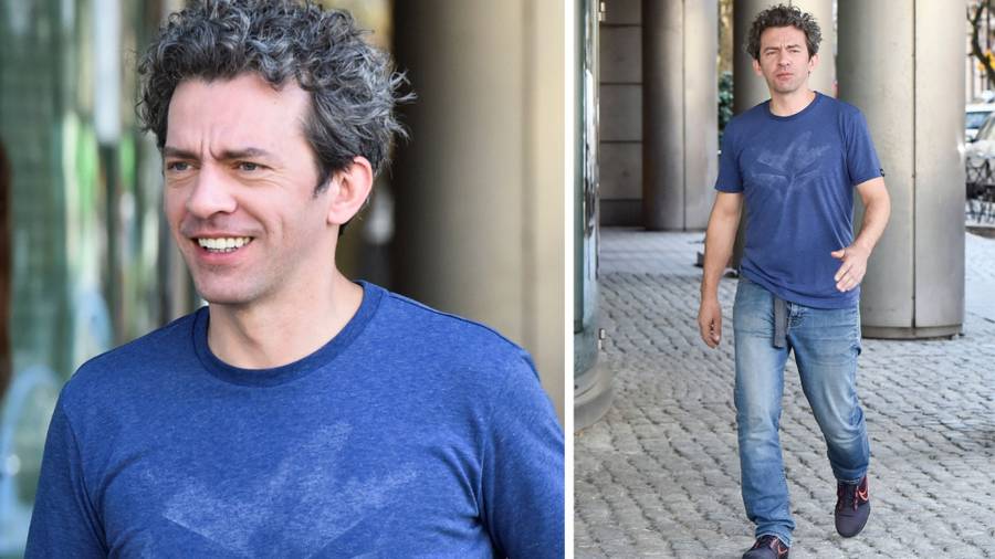 Gwiazdy Dzień Dobry TVN. Majdan znów odbiera Małgorzatę Rozenek z pracy, Maciej Musiał pojawił się z tatą