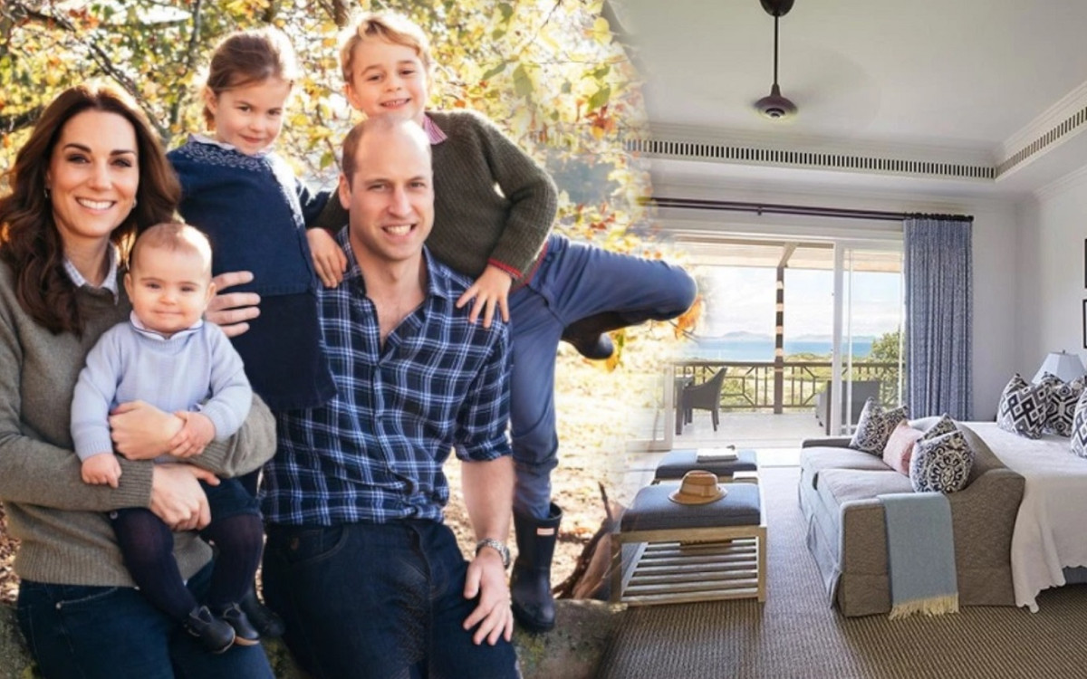 OMG! Raj na ziemi. Tutaj William i Kate z dziećmi spędzają wakacje