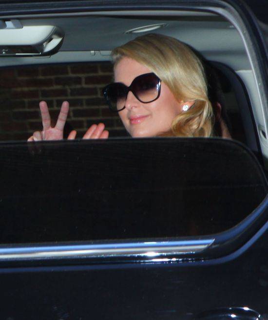 Paris Hilton w The Late Show with David Letterman
