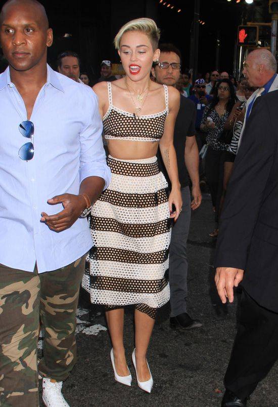 Miley Cyrus w Good Morning America