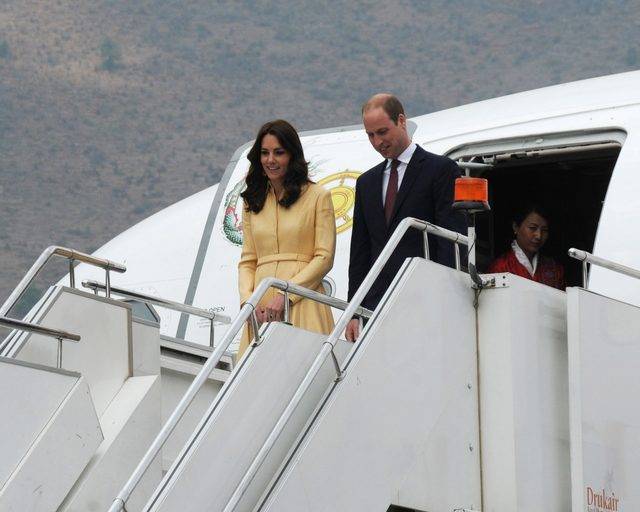 Księżna Kate i książę William w Bhutanie