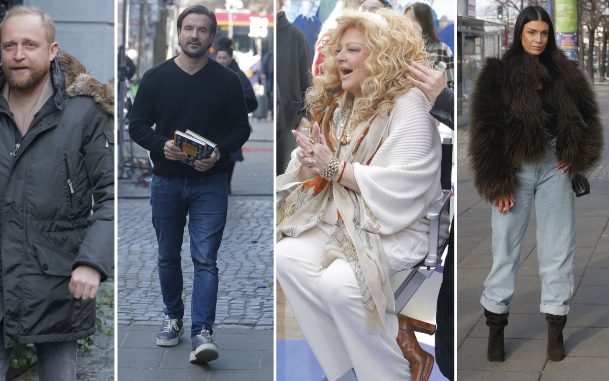 Poranek z “DDTVN” i “Mówię Wam”! Rozbawiona Gessler, pomykający z książkami Stramowski, Piotr Adamczyk… (FOTO)