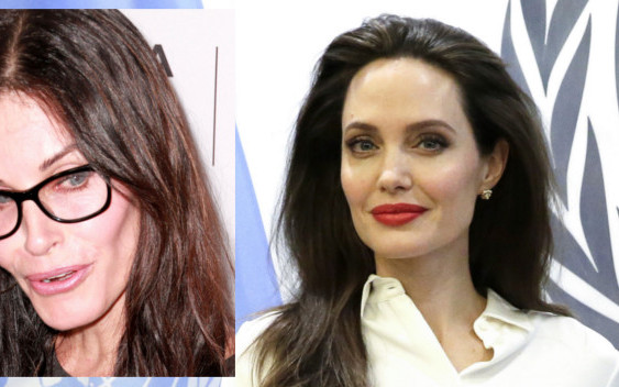 Courtney Cox rozmawiała z Angeliną Jolie jak ze ŚMIECIEM?