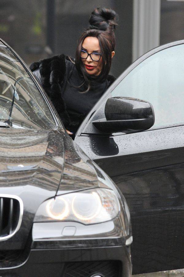 Ewa Minge przed studiem Dzień Dobry TVN – 18 I 2015