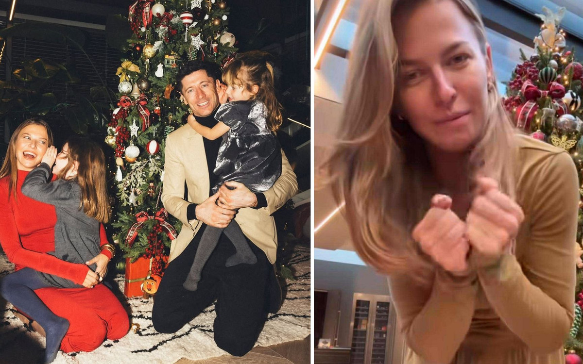 Choinka w warszawskim apartamencie Lewandowskich. Luksus aż kapie