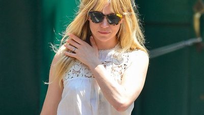 Sienna Miller na spacerze