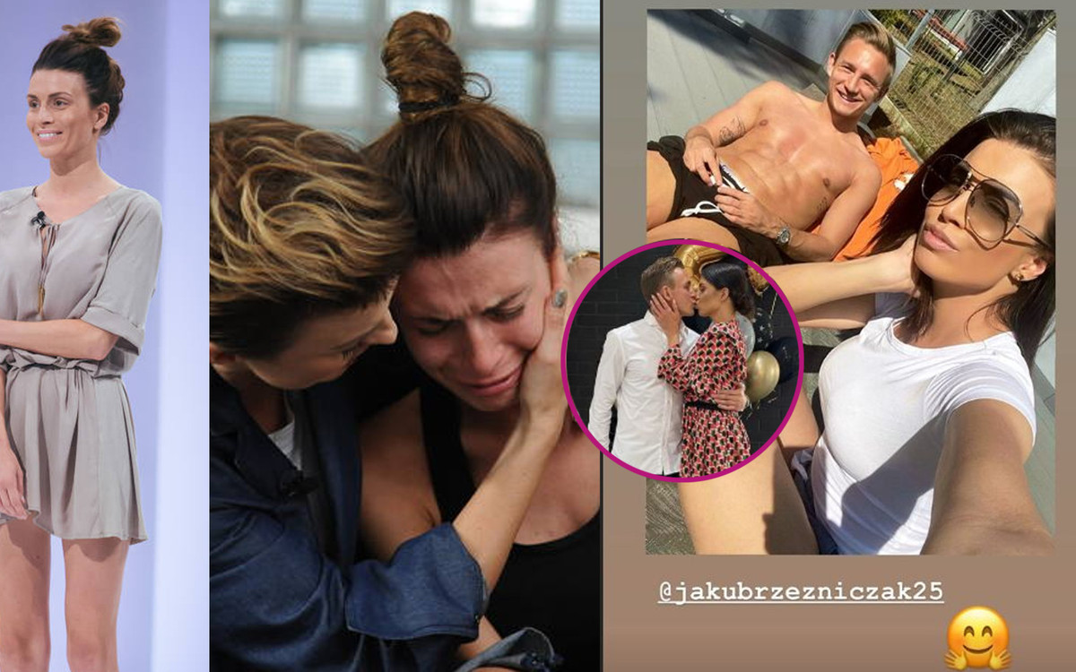 Nowa WAG, Magda Stępień, wraca od fryzjera ze swoim chłopakiem, Jakubem Rzeźniczakiem