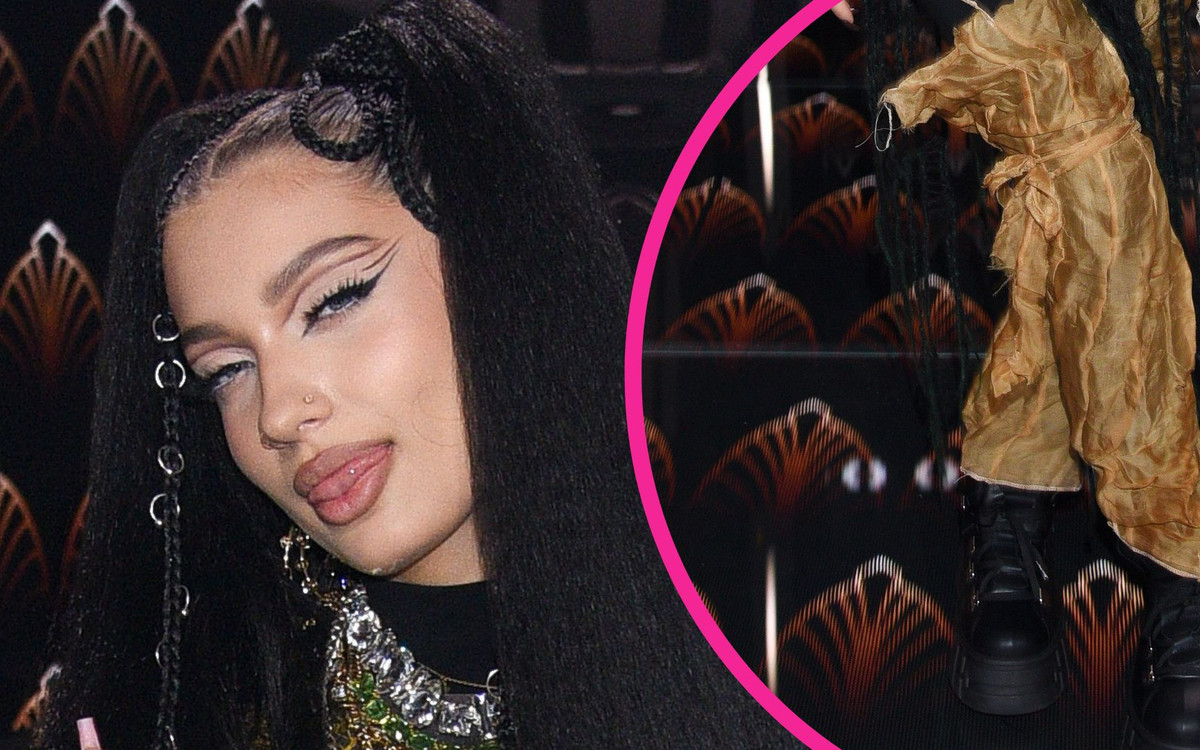 Viki Gabor w programie Rytmy Dwójki TVP. Co ona ma na nogach?