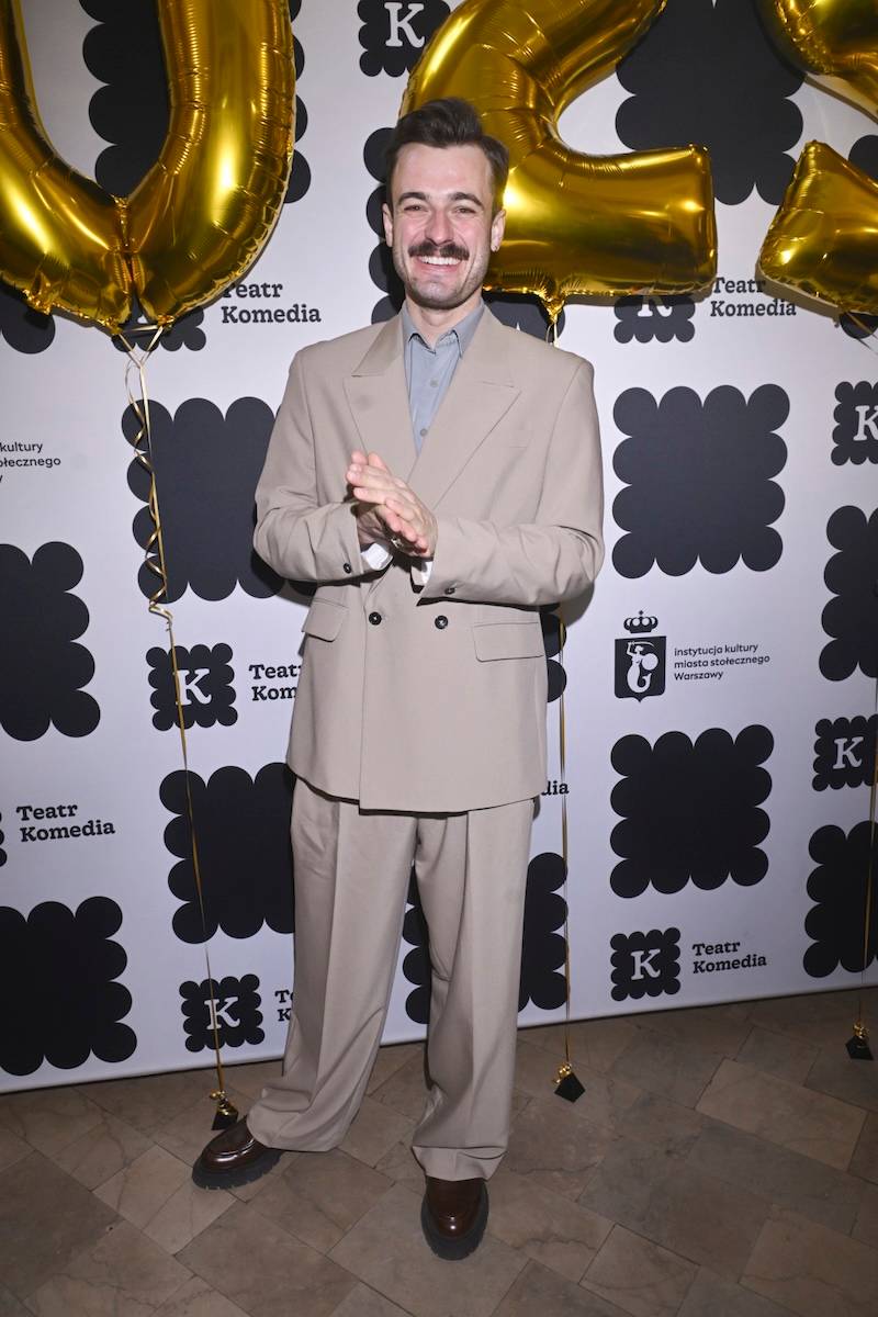 Premiera spektaklu “Karnawał warszawski”. Beata Ścibakówna i Jan Englert, Edward Miszczak i Anna Cieślak…