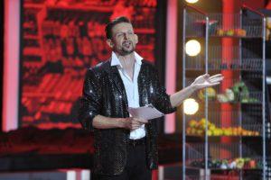 Michał Wójcik na scenie