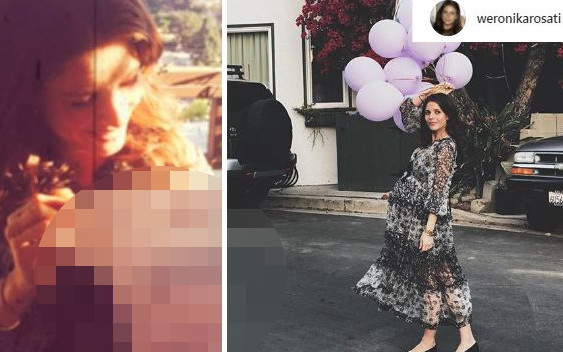 Weronika Rosati podczas baby shower potwierdziła płeć dziecka (Instagram)