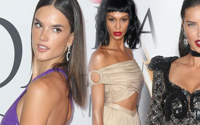 Kreacje i makijaże gwiazd na gali wręczenia nagród CFDA (FOTO)