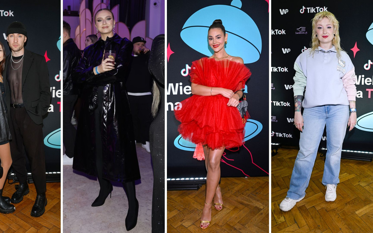 Wielka Feta na TikToku 2023. Honorata Skarbek cała na czerwono, Dominik Dudek z partnerką…