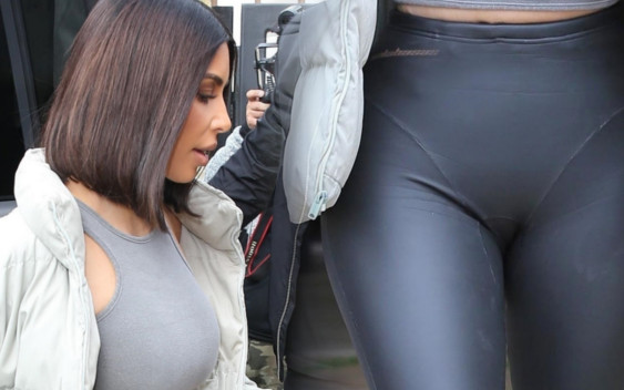 BARDZO obcisłe legginsy Kim Kardashian!