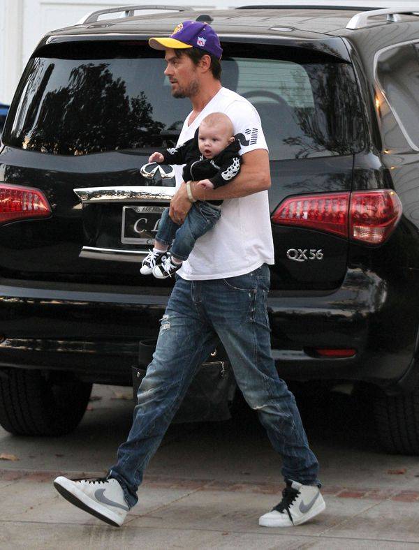 Fergie i Josh Duhamel opiekują się synkiem