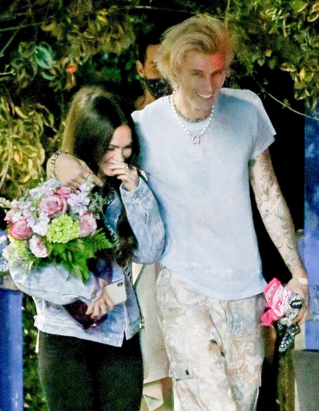 Megan Fox i Machine Gun Kelly na randce