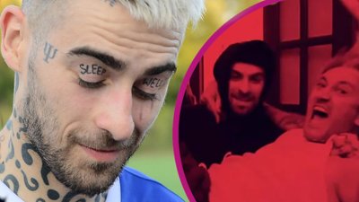 Quebonafide wypuścił klip z Michałem Wiśniewskim. Ma nowy SZOKUJĄCY TATUAŻ