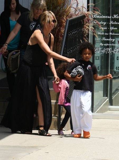 Heidi Klum z dziećmi