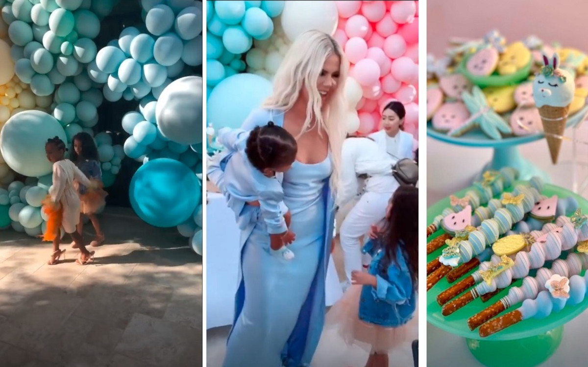 Bajkowe urodzinki córki Khloe Kardashian – True