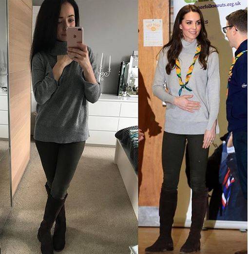 Polka naśladuje STYL księżnej Kate i robi to BEZBŁĘDNIE (ZDJĘCIA)