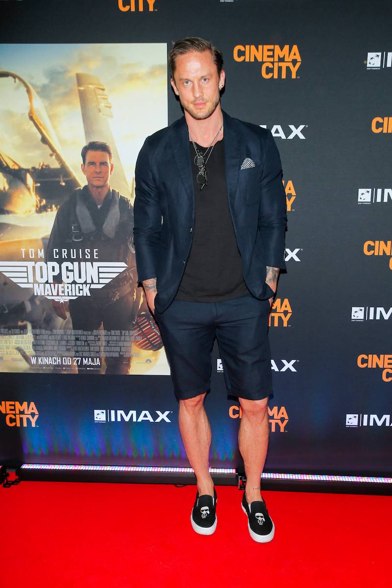 Premiera filmu “Top Gun: Maverick”. Mateusz Damięcki z żoną, o której mówi “prawdziwy skarb”