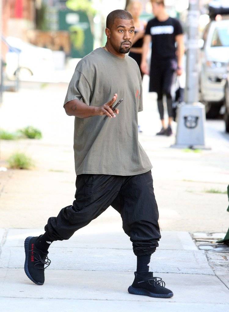 Twarz Kanye Westa, gdy przestaje być maską