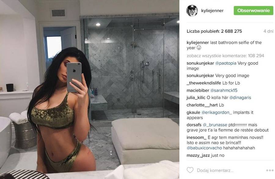 Kylie Jenner je TO na śniadanie – to stąd ta figura?