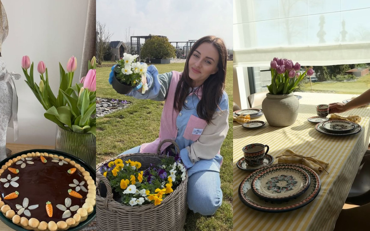 Ania Bardowska udekorowała dom na Wielkanoc. Postawiła na świąteczne akcenty