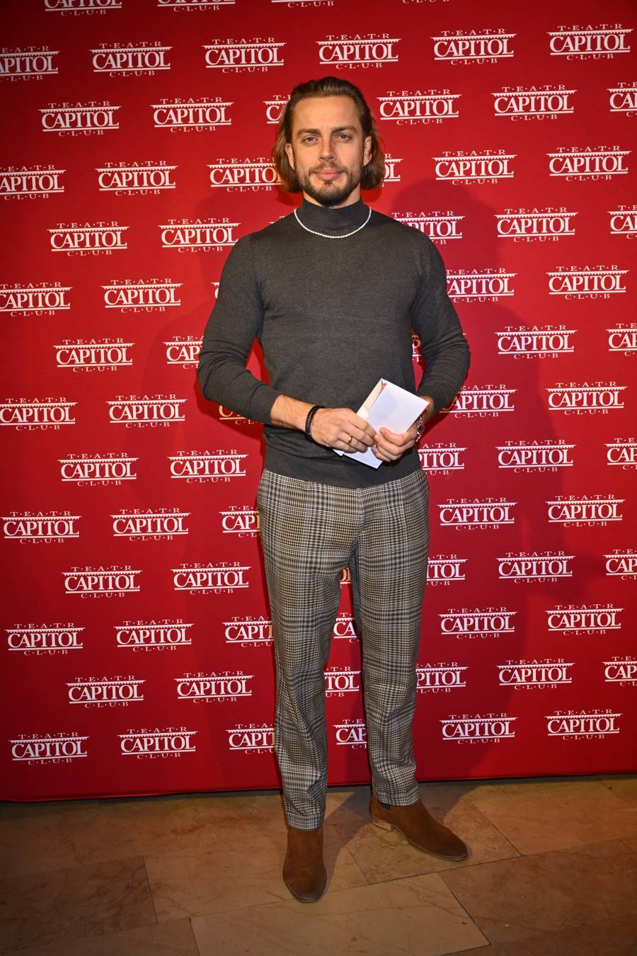 Gwiazdy na spektaklu "Genialny pomysł". Kurdej-Szatan, Kaczorowska z Rogacewiczem