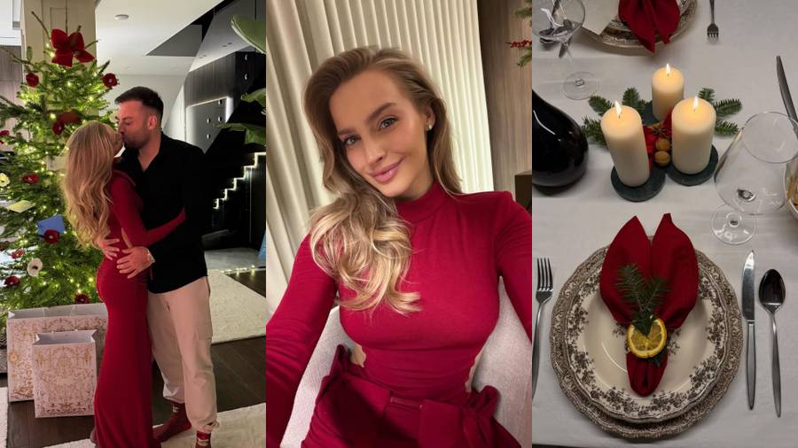 Święta u Karoliny Pisarek, fot. Instagram