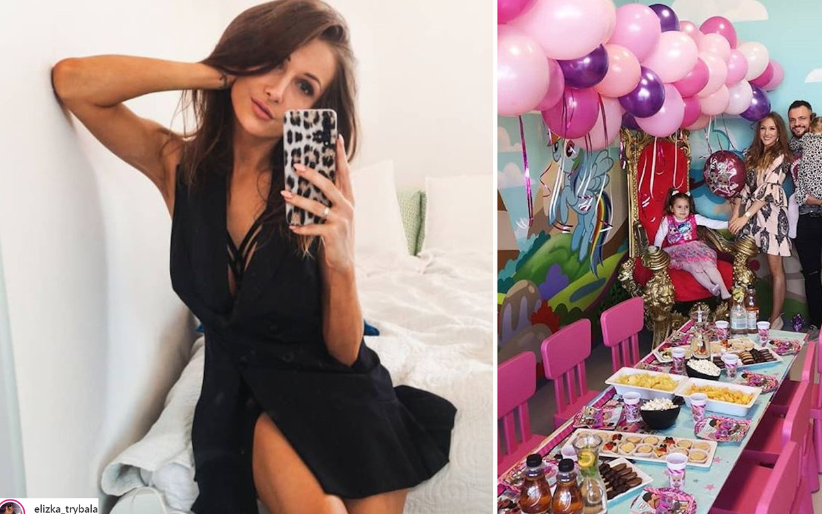 Eliza Trybała urządziła córce BAJKOWE urodziny – pokazała zdjęcia