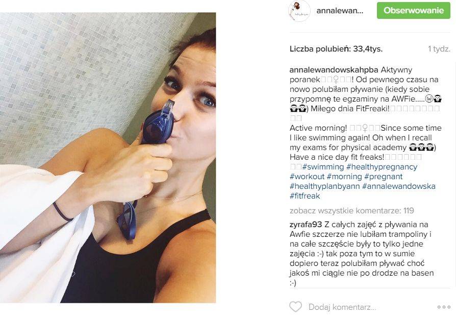 Anna Lewandowska wpadła na pomysł, który zaniepokoił fankę