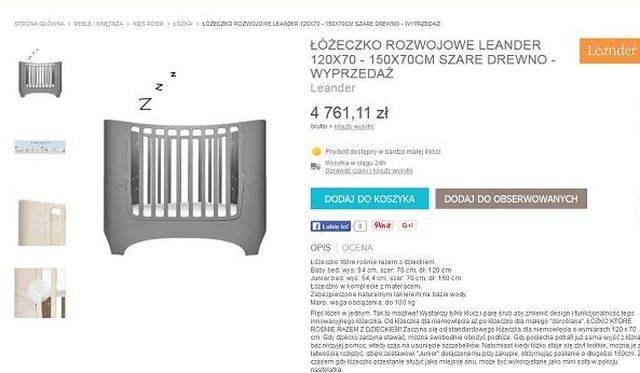 Anna Lewandowska zapłaciła za łóżeczko… OKAZJA?! (Insta)