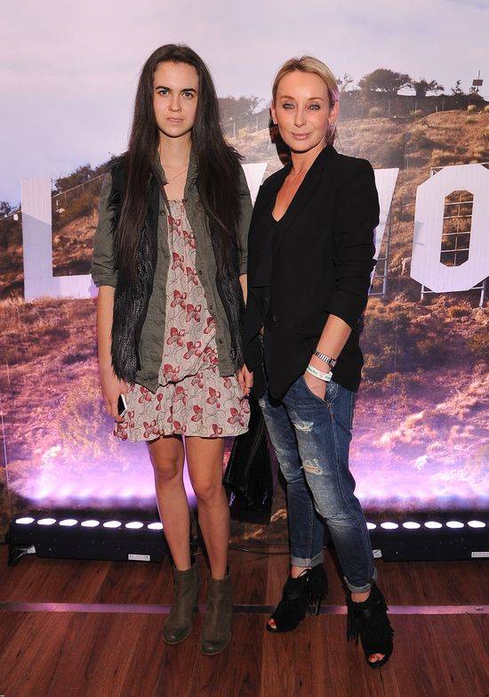 Gwiazdy na pokazie marki Guess jesień/zima 2014