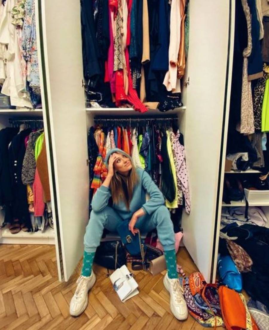 Garderoba Marceliny Zawadzkiej.