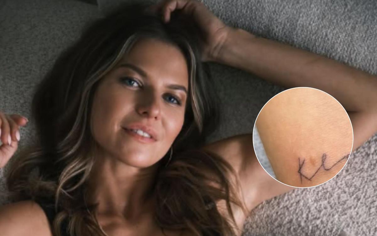 Anna Lewandowska zafundowała sobie tatuaż na ręce: “gwiazdkowy prezent”