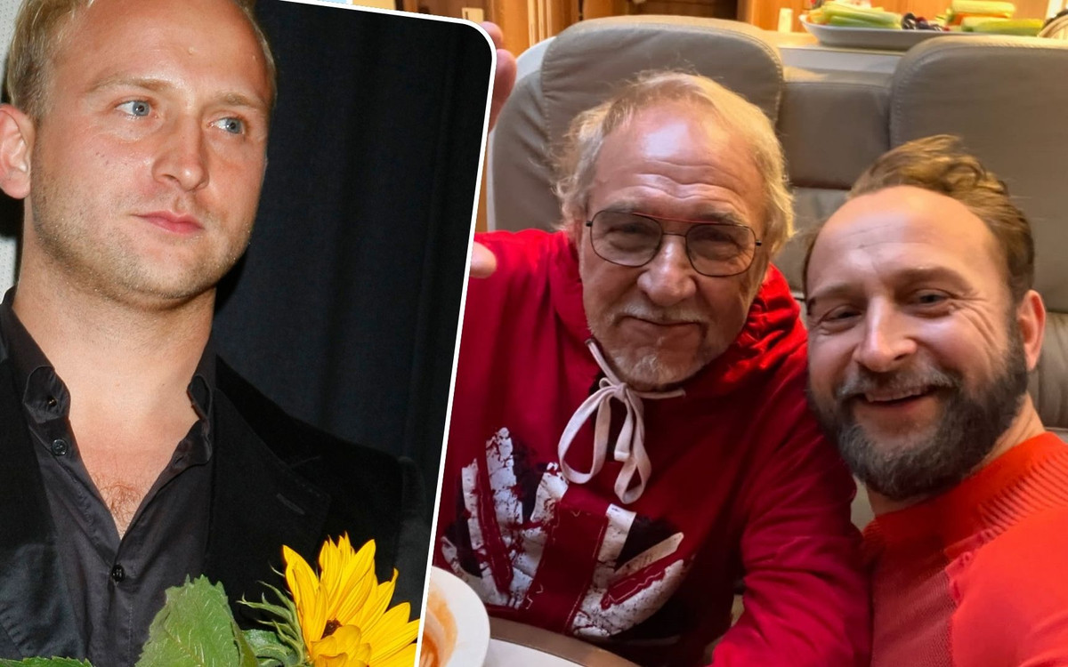 Borys Szyc mówił “tatuś” do kolegów z branży. Jego relacja z ojcem była trudna i pokrętna