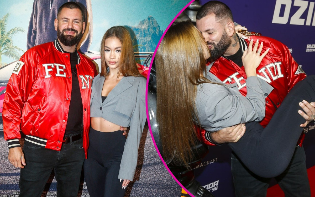 Miłosne wybryki Wojtka Goli i 19-letniej Sofi na czerwonym dywanie! (FOTO)