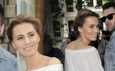 Agnieszka Popielewicz w skowronkach u boku Hyżego (FOTO)