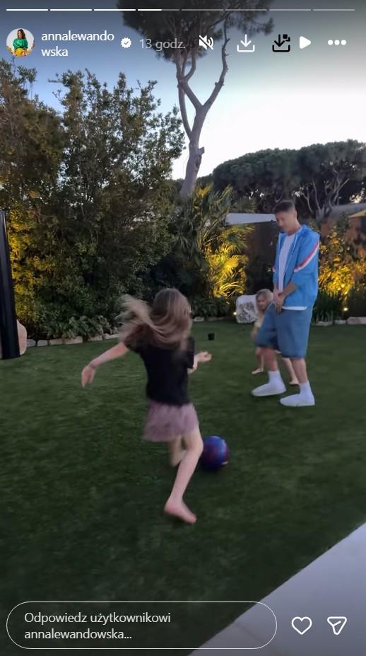 Ania Lewandowska pokazała talent córeczek, fot. Instagram