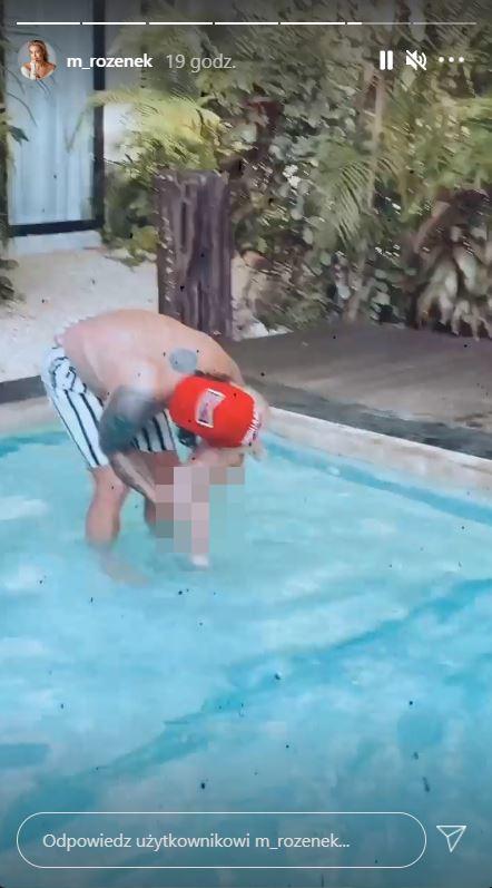 Małgorzata Rozenek pokazała nagiego Henia Majdana