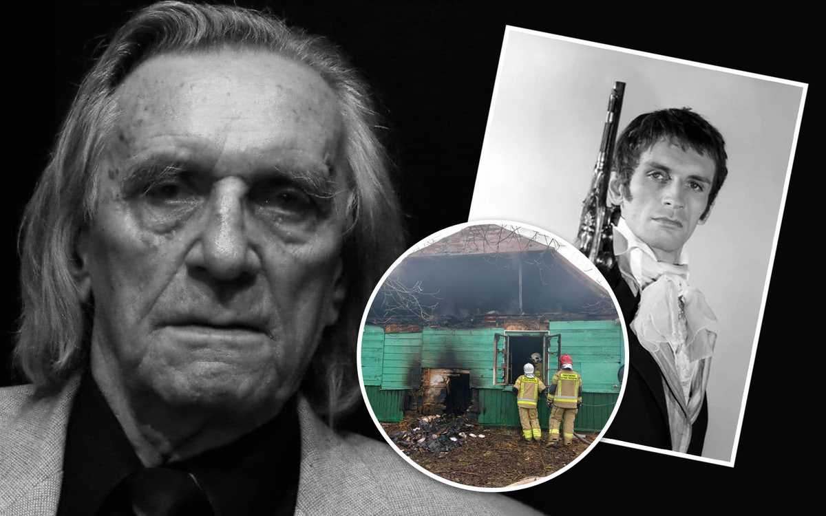 Aktor z “Czterech pancernych” i “Kariery Nikodema Dyzmy” zginął w pożarze domu