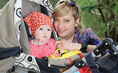 Dominika Łakomska z córeczką (FOTO)