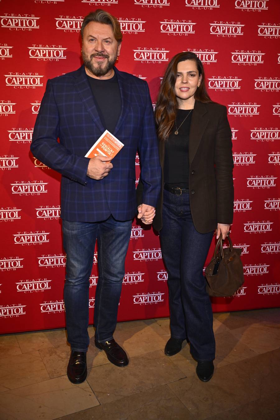 Gwiazdy na spektaklu "Genialny pomysł". Kurdej-Szatan, Kaczorowska z Rogacewiczem