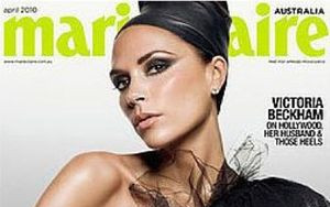 Victoria Beckham na okładce Marie Claire (FOTO)