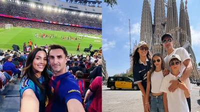 Krupińska i Karpiel-Bułecka uciekli do Barcelony. Rodzinne kadry skradły serca fanów