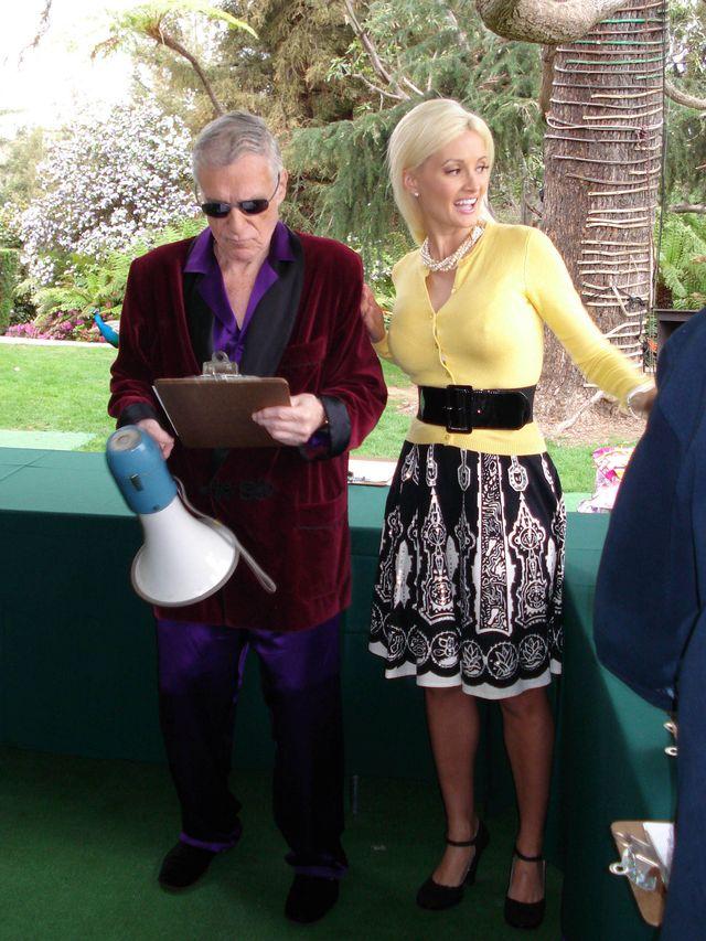 Hugh Hefner i Holly Madison