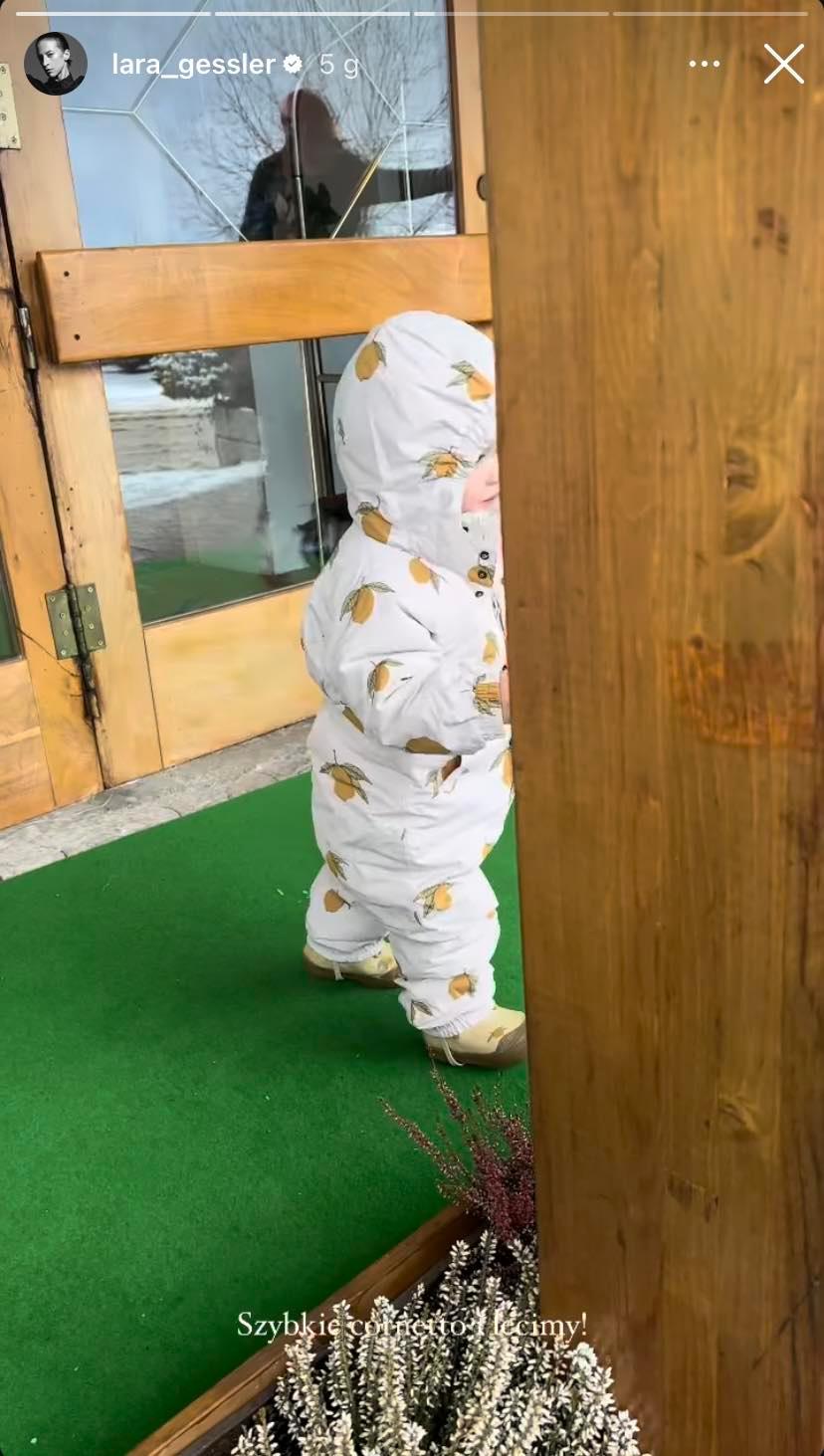 Lara Gessler dzieci, fot. Instagram.